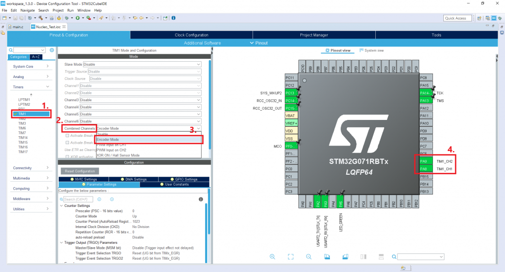 STM32 Cube IDE