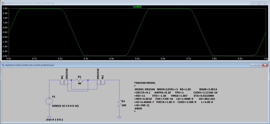 Bi-directional-over-voltage-protection-simulation