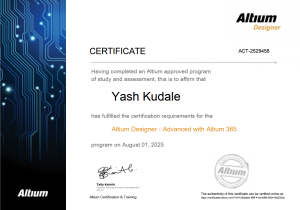Read more about the article Review of Altium Designer Advanced Course